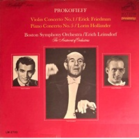RCA Victor Red Seal : Hollander - Prokofiev Concerto No. 5
